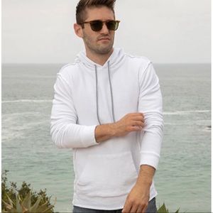 R&R Surplus Combed Cotton French Terry Hooded Sweatshirt